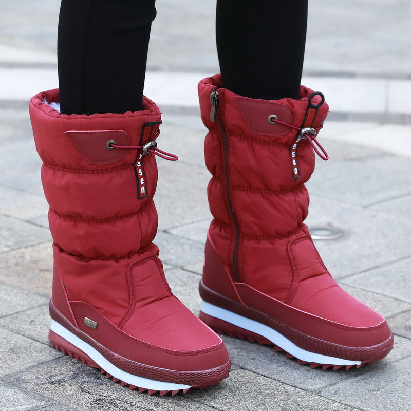 Frostina – Plush Vandtætte Platform Sneboots