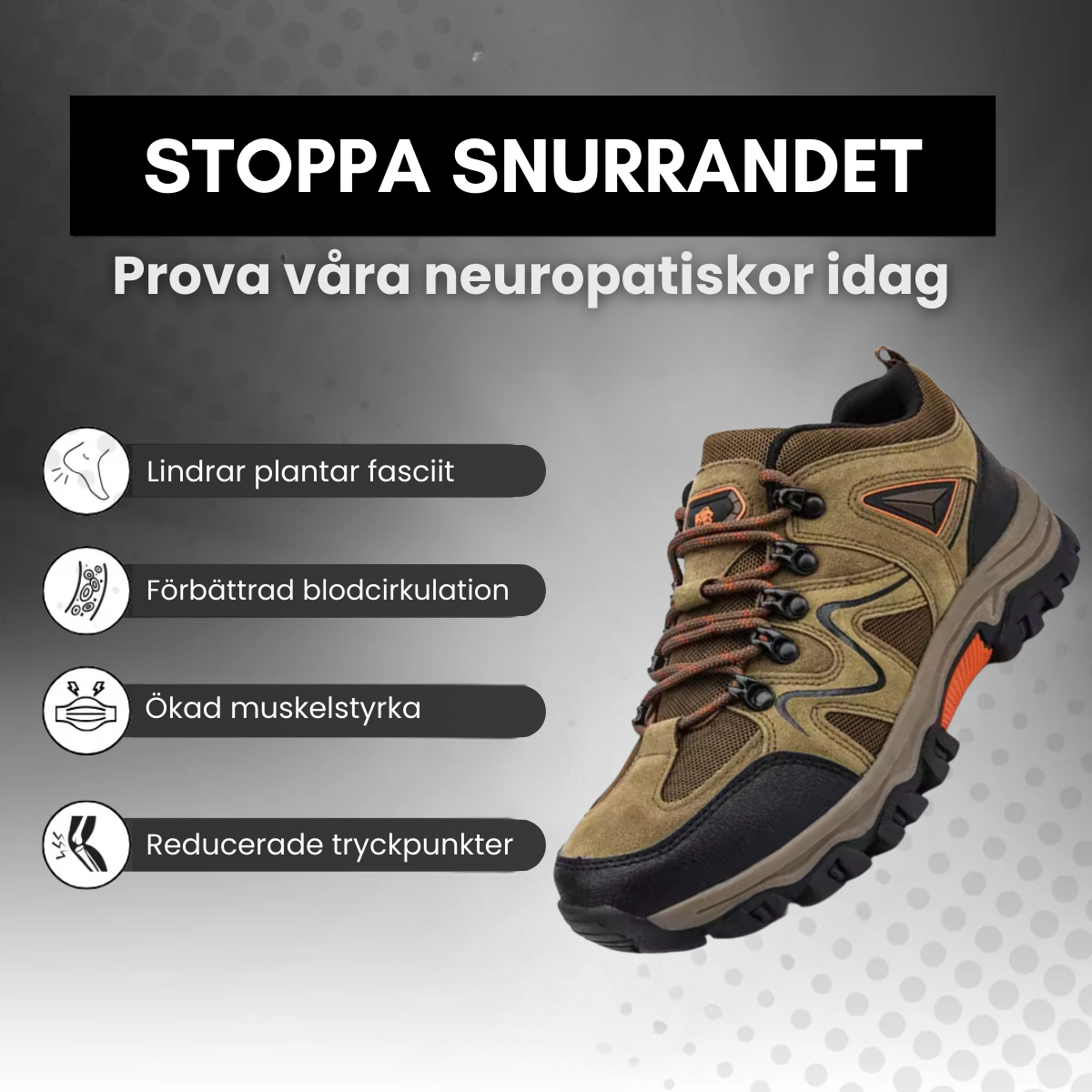 StepXplorer - Herresneakers til udendørsbrug