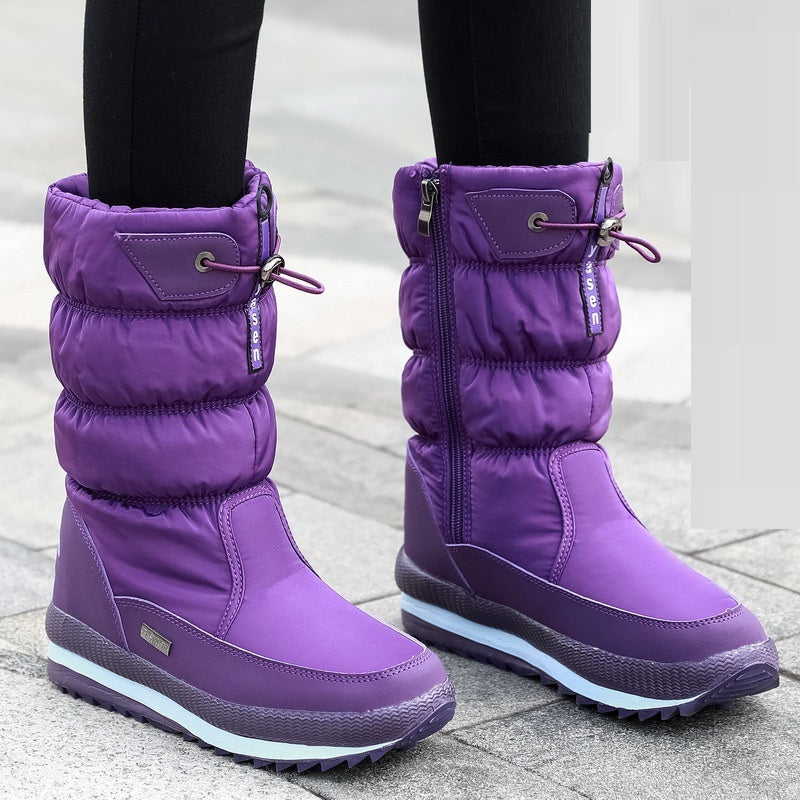 Frostina – Plush Vandtætte Platform Sneboots