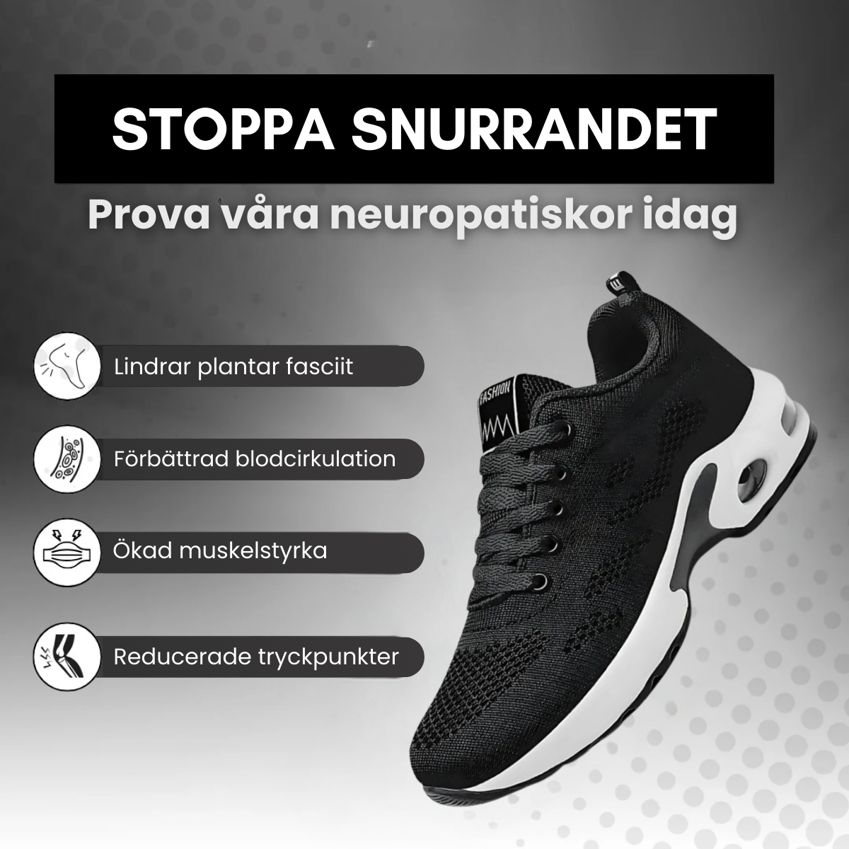 SoftStep Pro - Ortopædiske Vandresko med Smertelindring