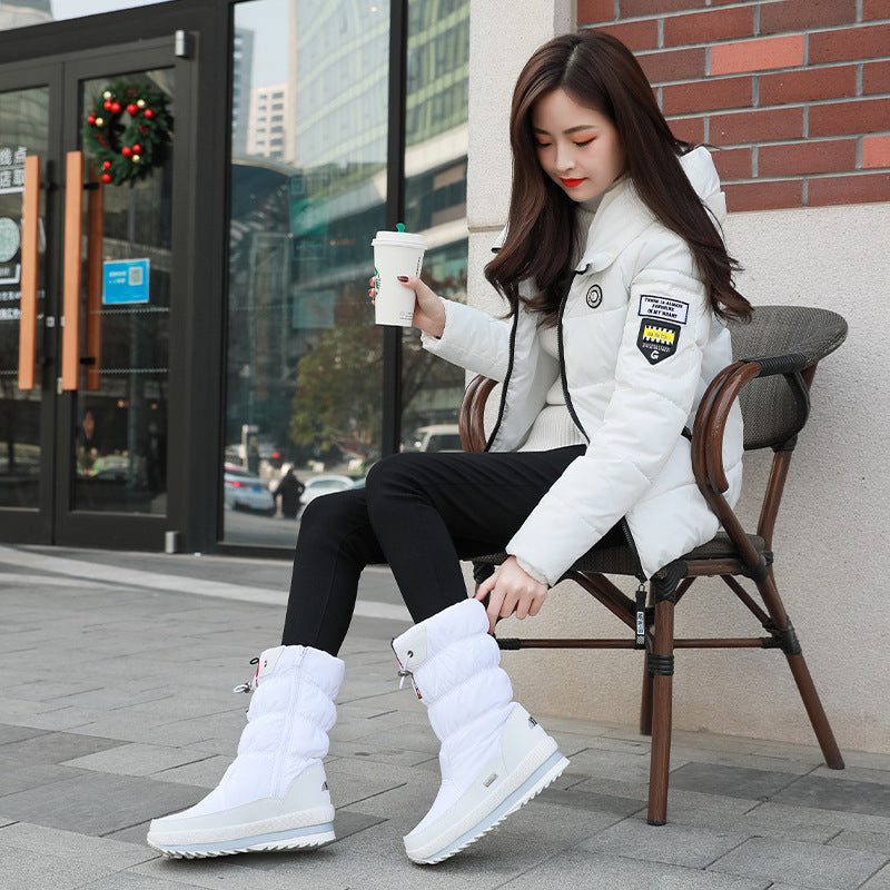 Frostina – Plush Vandtætte Platform Sneboots