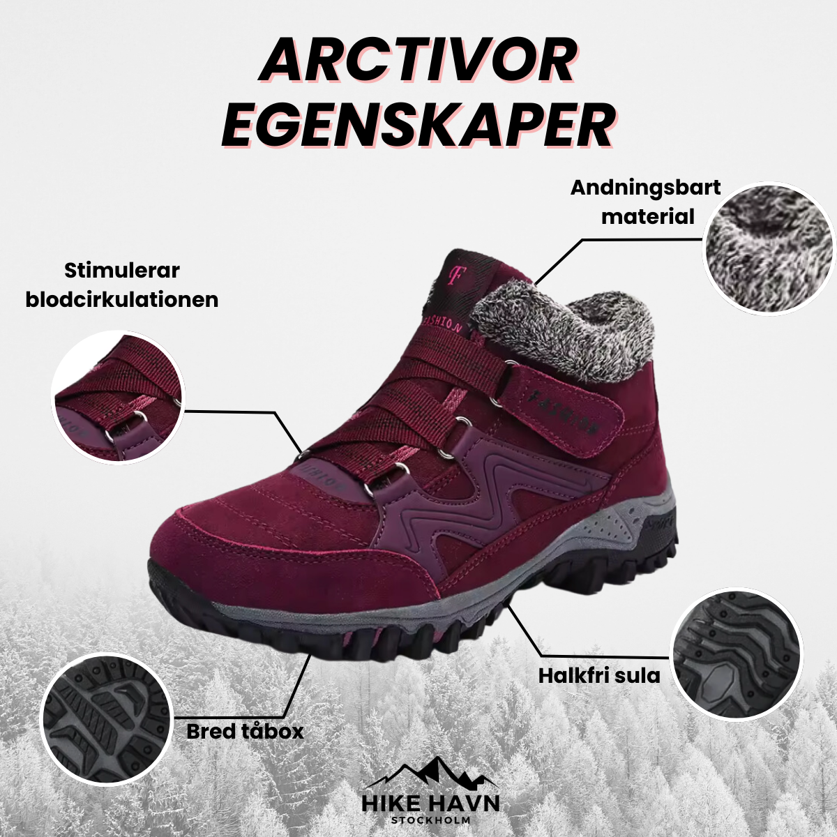 Arctivor - Ortopædiske Vinterstøvler
