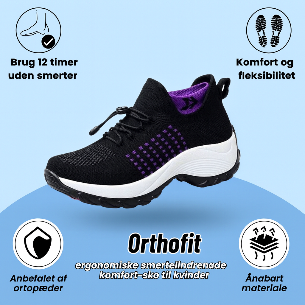 Orthofit - ergonomiske smertelindrende komfortsko til damer