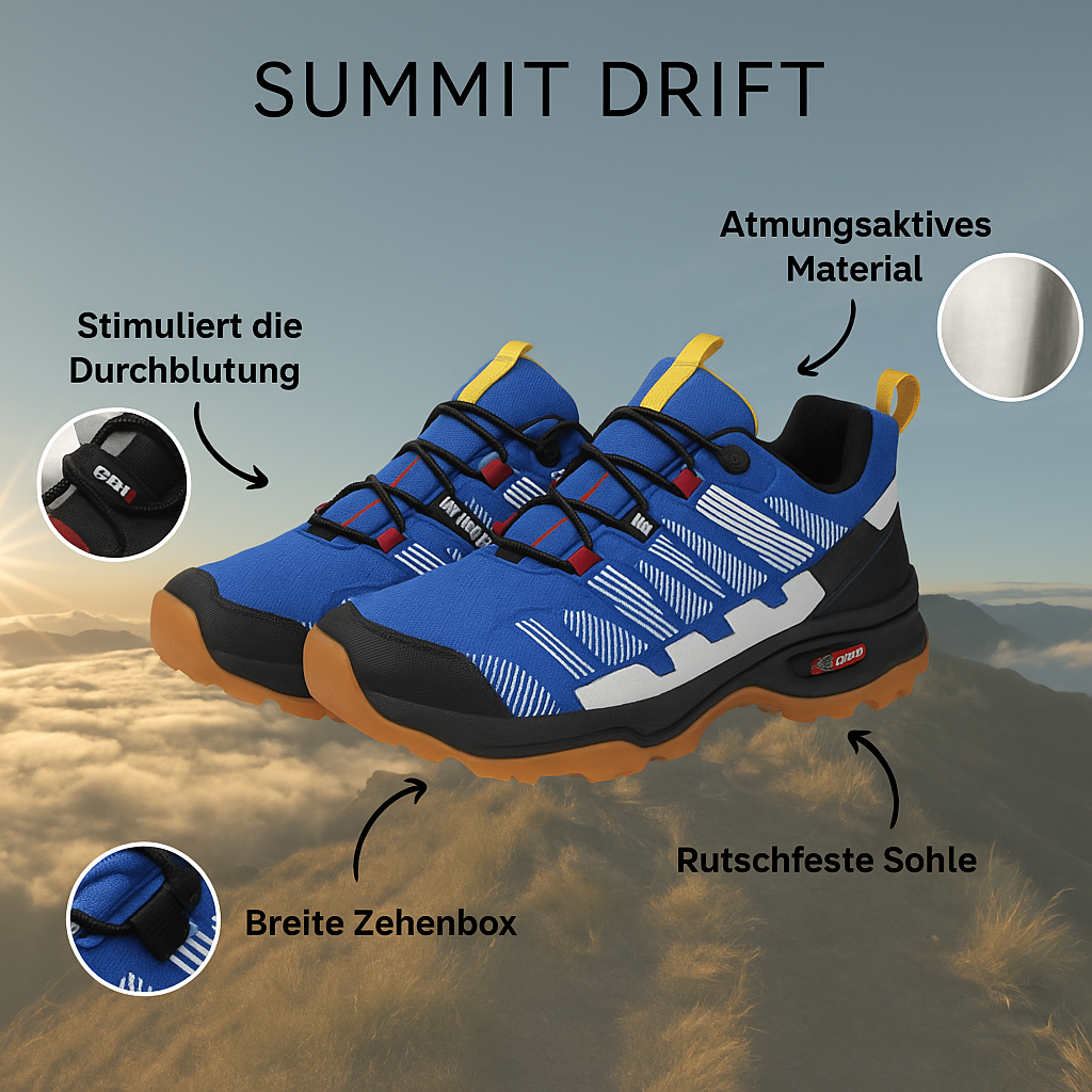 Summit Drift - Sko til Udendørsbrug | Inklusive GRATIS Ortopædisk Sål