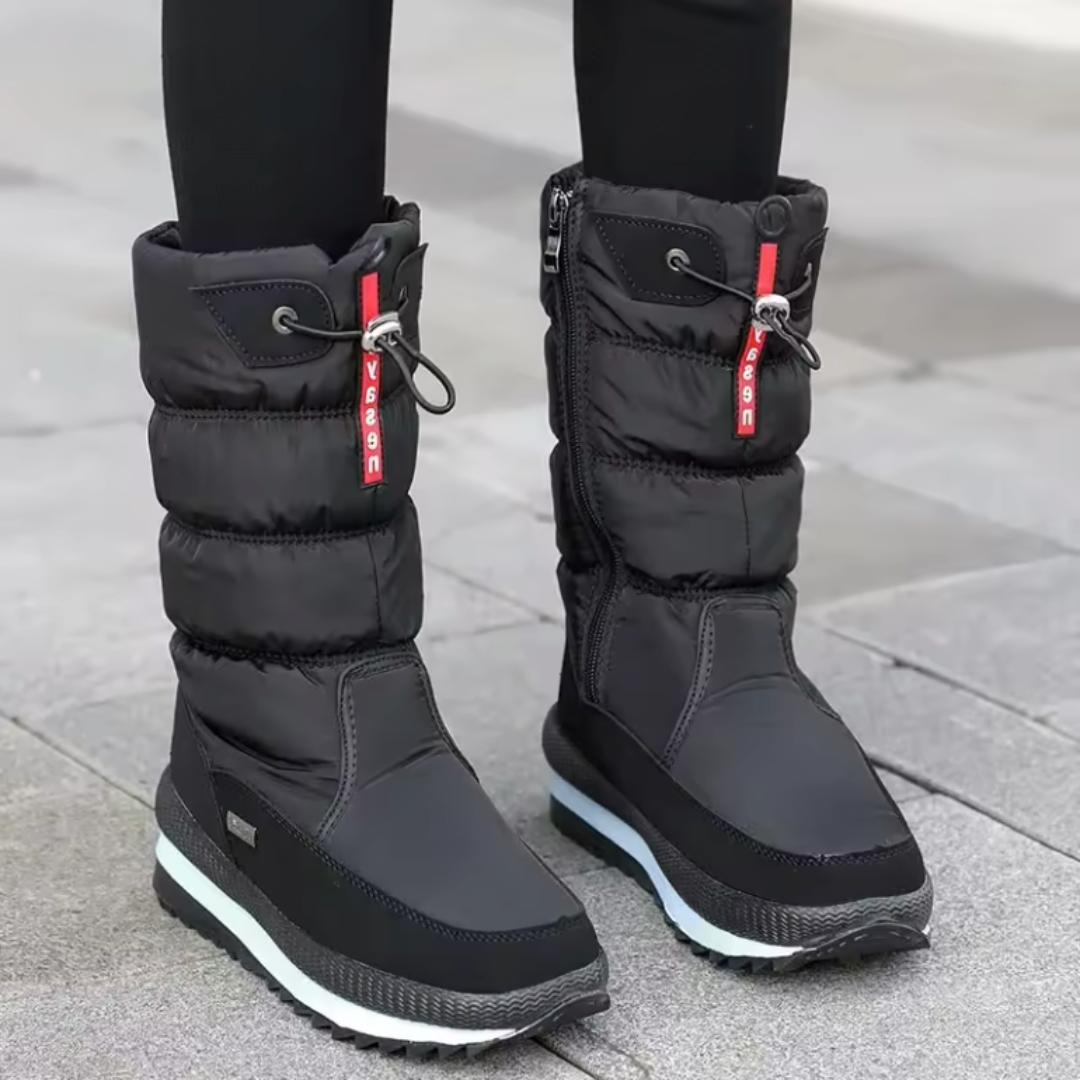 Frostina – Plush Vandtætte Platform Sneboots