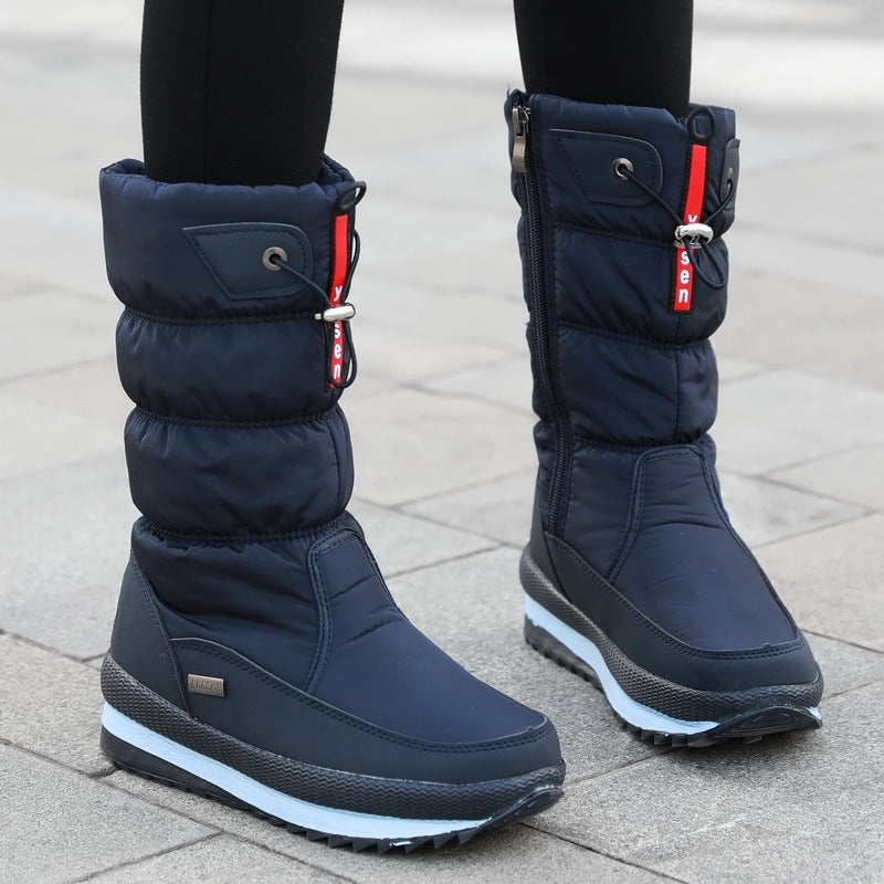 Frostina – Plush Vandtætte Platform Sneboots